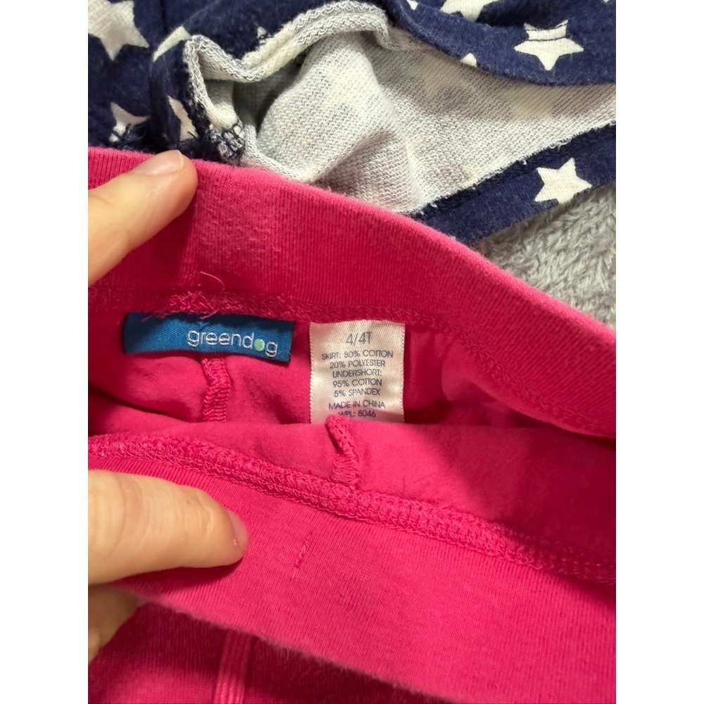Girls Shorts Lot 8 Pairs Size 4 4T Jumping Beans Sonoma Plaid Pink Blue Green - Picture 11 of 13